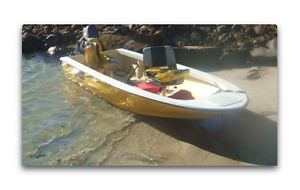 38 KILO TARPON Boat high tech. swivel seats flat floor CAR TOPPER $3,250.00