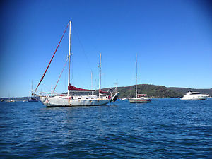 13.68m Steel Ketch with Mooring (Ballina River)