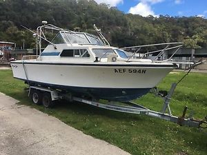22ft Savage Bluefin,Mercruiser Motor Sterndrive,Mackay Traier,Electric Anchor