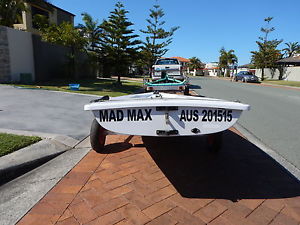 Laser Sail number 201515  Good dry boat in good condition