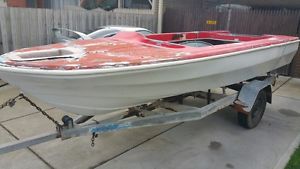 Boat 17ft Caribbean Open Cab Tilt Trailer
