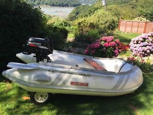 SUZUMAR 2.65MTR DINGY WITH SUZUKI 5HP OUTBOARD PRICE REDUCED ITS GOT TO GO!