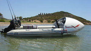 2012 ORCA RIb Boat Deep V hull 6.5 meter Trailer Included GPS Power Fishing Cabi
