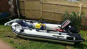 inflatable boat REGISTERED plus OUTBOARD and EXTRAS