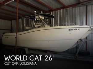 1998 World Cat 26 Center Console 266 SF