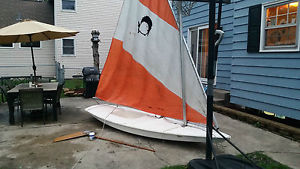 1975 Sunfish Sailboat