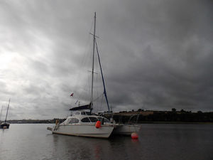 Iroquois mk1 10mtr  catamaran