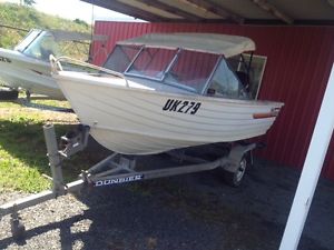 Stacer seahawk 414 aluminium boat 40hp