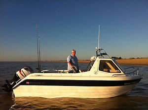 2008 Warrior 175 Fishing Boat with 100hp Mariner fully serviced with receipts