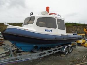 2005 REDBAY STORM FORCE 7.4M CUDDY RIB