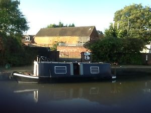 30FT TRADITIONAL BLACK COUNTRY TUG STYLE NARROWBOAT VETUS M310 MOTOR HURTH DRIVE