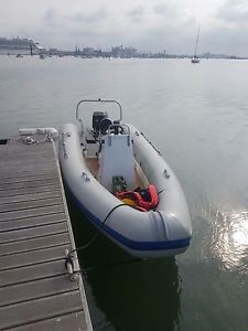 flatacraft sportsman 5.2 rib, very low hours, not avon, ribtec, zodiac, valiant.