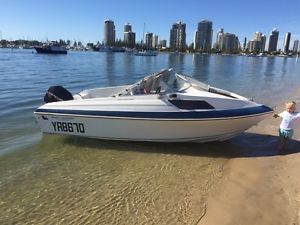 NO RESERVE 1997 Haines 470F 60 merc and new trailer