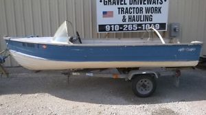 Classic Vintage 14 Foot Starcraft Aluminum Boat & Trailer