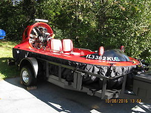 1990 Scat 12ft 3 person Hovercraft with 2016 custom trailer