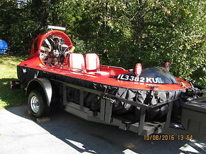 1990 Scat 12ft 3 person Hovercraft with 2016 custom trailer