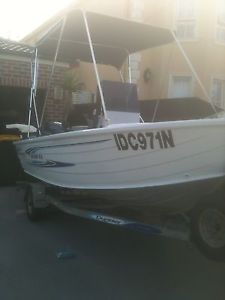 Quintrex Dory Wide Body custom boat