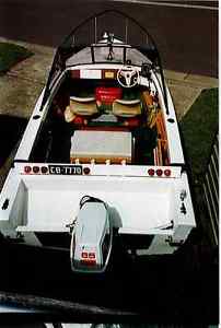 4.74m Stacer Aluminium Runabout On Trailer Great Condition!