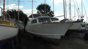 Motor Boat - Wooden Gentlemans Launch - 36ft - Unfinished Project