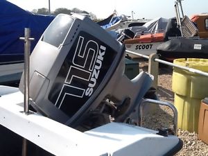115 Hp Suzuki outboard and Fletcher GTO speedboat project.