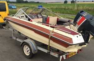 simms 15ft speedboat 70hp yamaha outboard, speed, fishing, sea, river, boat