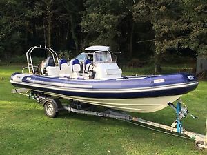 Avon 620 RIB Sports Boat, Suzuki DF140 Outboard and Snipe Trailer