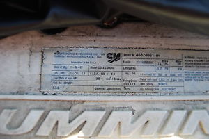 Cummins QSC500 HO  High Output model  Marine  Diesel  Engine  bobtail  no gear