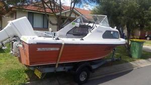 Nautiglass V150 + Johnson 70hp