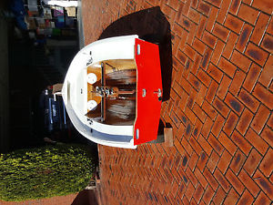 NS125 SAILBOAT DINGHY RED/WHITE