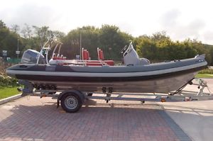 RIBEYE A600 CUSTOM RIB, YAMAHA 115HP 4 STROKE OUTBOARD & TRAILER