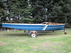 16ft Hornet sailing boat project