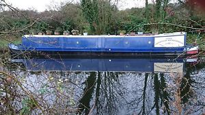 Narrow boat 56ft semi trad 5 berth live aboard or holiday boat