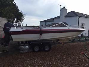 19' Picton speedboat inc engine & trailer