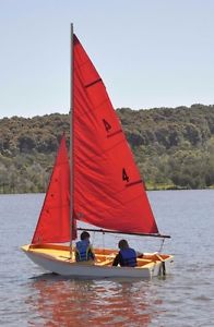 Mirror Sailing Boat with Trailer