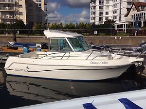 fishing boat\pleasure boat 6,3m diesel with trailer,full service history vgc