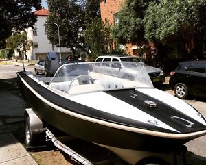 16ft Speed/Ski boat with 85hp motor and trailer 6 months rego wake or runabout