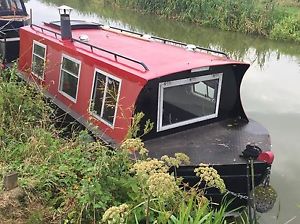 20ft steel narrow boat , must see  (re listed due to waster)