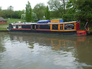 narrowboat 57 feet live aboard narrow boat