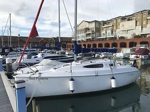 Jeanneau 24.2 sailing motor yacht boat
