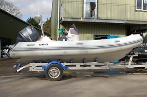 2010 BRIG EAGLE 500 RIB YAMAHA 80hp TRAILER - PX WELCOME