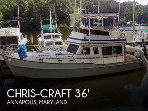 1983 Chris-Craft 361 West Indian Trawler