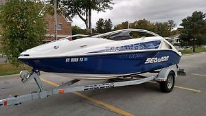 2008 SeaDoo Speedster 200 Jet Boat 20' 310hp & galvanized trailer Sea Doo