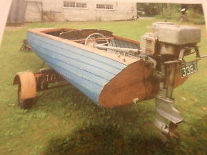 1928 PIGEON HOLLOW SPAR Racing Runabout -THREE STAR