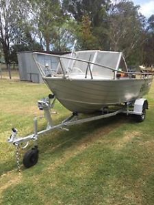 1995 stessl 4mtr tinnie runabout