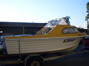 Nautiglass Half Cab Boat