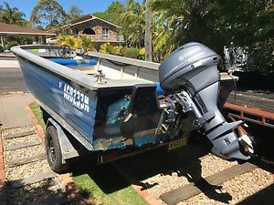 6M commercial Stacer and Trailer with 25HP Yamaha 4 Strock ready for use.