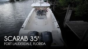 2008 Scarab 35 Offshore Center Console