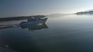 Stewart Stevens cabin cruiser fishing boat
