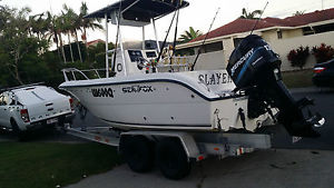 21ft 6.4m sea fox center console fishing boat