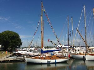 ''Classic 1950's Wooden Sailing Yacht''...with scope for further investment!